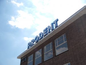 De oude Prodentfabriek in De Nieuwe Stad in Amersfoort