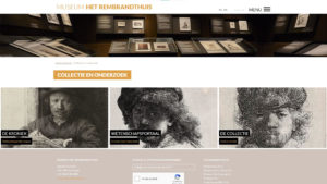 Website Het Rembrandthuis