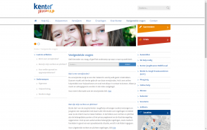 screenshot 3 kenter jeugdhulp website