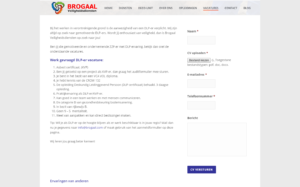 Brogaal website