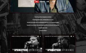 Springsteen website