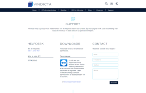 Vindicta website