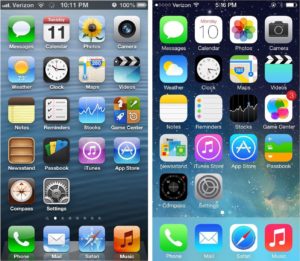 ios6 naar ios7