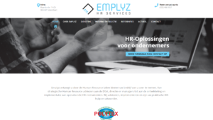 Emplyz HR Services website