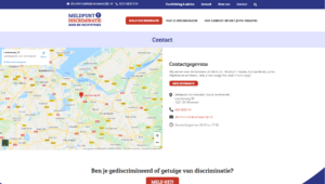 Meldpunt discriminatie contact