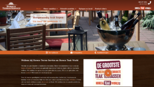 Horeca en terras website